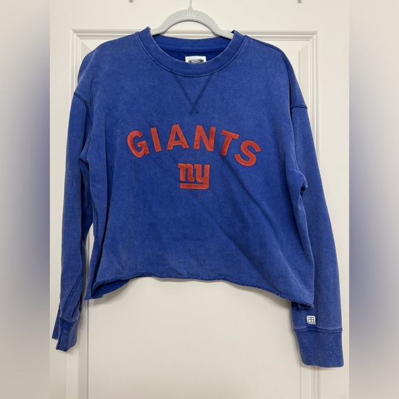 Tailgate Women's NY Giants Cropped
Sweatshirt - Picture 1 of 8